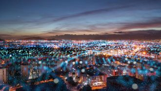 City network big data concept