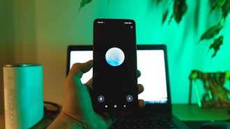 Vilnius, Lithuania - 2024 Otober 27: Man talking with ChatGPT Advanced Voice Mode. Speech to speech AI technology. High quality photo; Shutterstock ID 2536325841; purchase_order: -; job: -; client: -; other: -